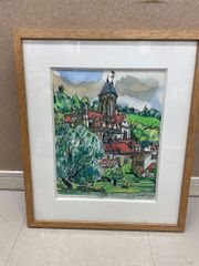 【真作】小田切 訓 函館の朝 縦480mm×横690mm M18号 真作】小田切 訓 函館の朝 縦480mm×横690mm M18号 - メルカリ