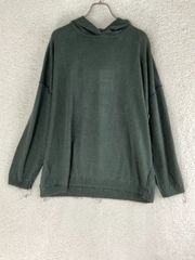 【お値引き交渉大歓迎】未使用 Acne Studios　アクネステュディオス XS カーキ リネンハイゲージワイドフーディー　海　プール