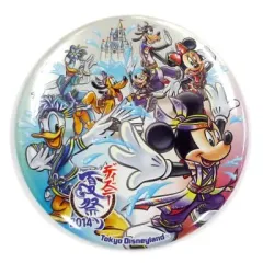 【中古】バッジ・ピンズ(キャラクター) メインアート 缶バッジ 「ディズニー夏祭り2014」 東京ディズニーランド限定 