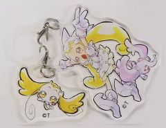 中古】雑貨 ハートの海賊団 つままれストラップセット