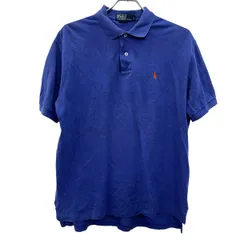 Polo Ralph Lauren 半袖 ポロシャツ L パープル ポロラルフローレン 鹿子 古着卸 アメリカ仕入 a707-5475