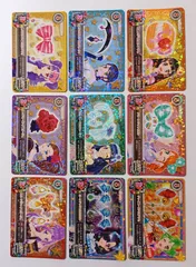 レッドストライプリボンアクセ ブラックスペースカチューシャ オレンジマカロンアクセ レッドローズヘアコサージュ ブルーレースカチューシャ グリーンドットリボン ルビーアゲハコサージュ ホーンテッドスカルリボン チャイニーズベルアクセ ／ アイカツ