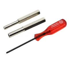 Yドライバー 2.5mm 4.5mm セット 3.8mm y字ドライバー 精密ドライバー dtc-20 分解 任天堂ドライバー 任天堂ドライバー キット ツール 対応 修理 ゲーム機 Boy 64/Game NES/Nintendo 交換用(3点セット) Su