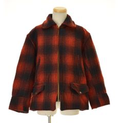 40s SPORTCLAD ウールジャケット ビンテージ 赤黒 ハンティング - メルカリ