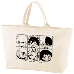 【新品】バッグ [新品] 集合 ちびキャラ 赤い私服ver. BIGジップトートバッグ 「僕のヒーローアカデミア」