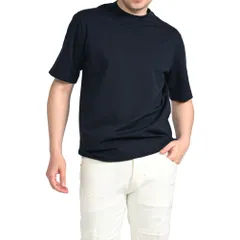 CIRCOLO 1901 チルコロ / ストレッチ ジャージー Tシャツ 半袖 クルーネック 鹿の子 カノコ 春夏 コットン ネイビー 400699のサムネイル