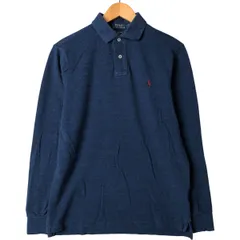古着 ラルフローレン Ralph Lauren POLO RALPH LAUREN CUSTOM SLIM FIT 長袖 ポロシャツ メンズM相当/eaa584335