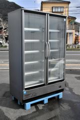 CA01 美品 フクシマ 2019年製 福島工業 ガリレイ 業務用 店舗用 リーチインショーケース 冷凍ショーケース 三相200V+100V 縦型 MRS-120FWTR