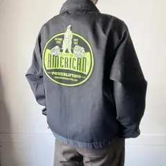 新品 旧タグ Dickies アイゼンハワー ジャケット XL ウエイトリフティング ジム 重量挙げ ディッキーズ D152-17-0008ZV