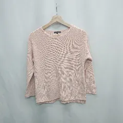 ◇ ⊇ 23区 ニジュウサンク 長袖 ニット サイズ32 ピンク系 レディース E  【1503050033497】