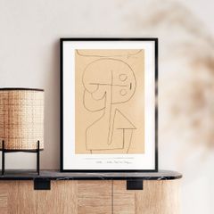 【A4】パウル・クレー anderer Engel vom Kreuz（もうひとつの十字架の天使）天使連作 アートポスター 名画 絵画 特大 アートパネル AP294
