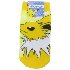 【メール便】ポケットモンスター 子供用靴下 キャラックス キッズソックス サンダース ドット ポケモン スモールプラネット 子ども キャラクター グッズ 