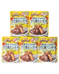 カゴメ　【豚肉とたまねぎのデミ風トンテキ用ソース】180g(2〜3人前❗)✕5袋セット❗【お買い得】