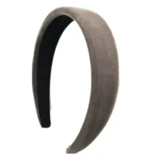 【新着商品】くすみカラー 冬 秋 ヘアバンド レトロ おしゃれ 光沢 無地 シンプル 灰色 韓国ファッション ヘアアクセサリー ベロア 幅広 グレー レディース カチューシャ ベロア素材 ベロアカチューシャ