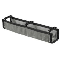 サンワダイレクト ケーブルトレー デスク下 布タイプ ネジ固定 幅60cm 耐荷重5kg 200-CT006 