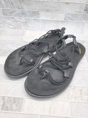 ◇ Teva テバ サンダル 表記なし 約23.0㎝相当 ブラック レディース P 【1407100027866】