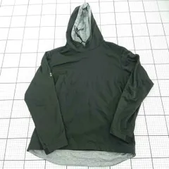 ◇ Θ adidas アディダス 裏起毛 長袖 プルオーバー パーカー サイズL ブラック系 メンズ E  【1508260057110】