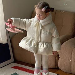 新品 子供ダウンジャケット 子供服 アウター 女の子 ダウンジャケット 中綿コート ショート丈 秋冬着 長袖 子ども コート キッズ 防寒対策 子ども ダウン ジャケット 幼児 コート通園 通学 厚手 暖かい 防寒 おしゃれ kkkylr