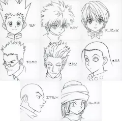 【中古】キャンバスボード・キャンバスアート 全8種セット キャンバスボード 「一番くじ HUNTER×HUNTER DAY OF DEPARTURE」 E賞