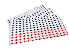 手ぬぐい 3枚セット【紺 赤　2色豆絞り】日本製　日本手ぬぐい　てぬぐい　ハンカチとして 新品