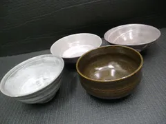 中古品 詳細不明 茶器 4点セット 茶道 茶碗 食器