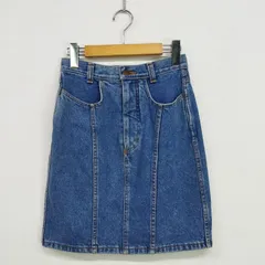 UNITED COLORS OF BENETTON ユナイテッドカラーズオブベネトン タイト デニム スカート 90s 古着 VINTAGE レディース サイズ 46 LF73のサムネイル