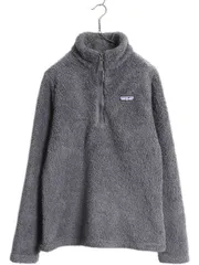 【お得なクーポン配布中!】 パタゴニア ロスガトス ハーフジップ レディース L 古着 18年製 Patagonia 毛長 パイル ボア フリース ジャケット プルオーバー アウトドア