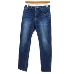 エドウィン デニムパンツ ボトムス ストレッチ ジーンズ 日本製 レディース 30サイズ ブルー EDWIN 【中古】