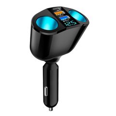 新品 FUGOUDEシガーソケット 増設PD30W 快速充電 車載充電器シガーソケット 2連カーチャージャー USB QC3.0ポート 高速車の充電器 シガレットライターソケット 12V/24V車兼用 LED付 オート電圧測定 スマート識別スマートチップの多重