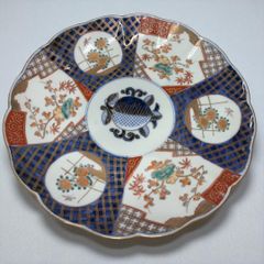 【五】時代物 黄瀬戸皿 二客 アウトレット作家物 手づくり陶器 黄瀬戸織部 取り皿Φ