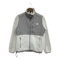 THE NORTH FACE ノースフェイス デナリ フリースジャケット アウトドア キャンプ アウター 防寒 ホワイト (レディース M) 中古 古着 P6276