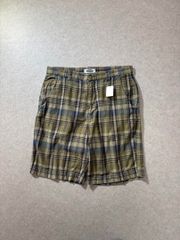 90s~00s OLDNAVY half check pants