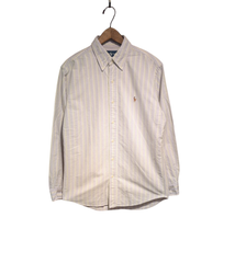 90s〜 RalphLauren ButtondownoxfordStripeShirt