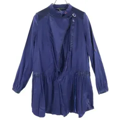マークジェイコブス 長袖 シャツ M ネイビー MARC JACOBS バンドカラー レディース 【中古】  【230309】のサムネイル