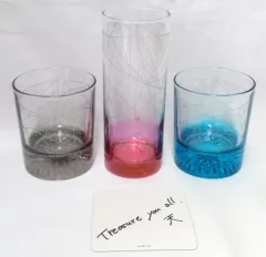 【中古】グラス(キャラクター) TRIGGER グラス3種セット 「アイドリッシュセブンVibrato」 ナナイロストア限定