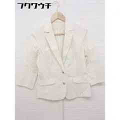 ◇ LOUNIE ルーニィ 七分袖 テーラード ジャケット サイズ40 アイボリー系 レディース 【中古】 【1104190009078】のサムネイル