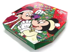 【中古】雑貨 ミッキーマウス＆ミニーマウス ピザ風ケース(コーンスナック) 「ディズニー・クリスマス2022」 東京ディズニーリゾート限定