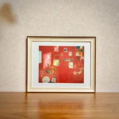 ☆額縁付アートポスター☆アンリ・マティス（マチス）☆Matisse☆インテリア絵画☆The Red Studio☆16