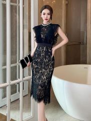 花柄 レース チャイナドレス シアー キャバクラ パーティー クラブ 🧡💛花柄🧡💛 レース チャイナドレス シアー キャバクラ
