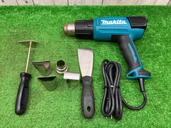 【中古品】makita マキタ ヒートガン HG6031VK 集中ノズル ケース スクレーパ付き 熱風温度調整機能◇アクトツール富山店◇Hのサムネイル