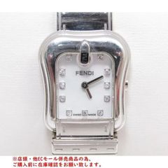 ※併売商品※◆中古◆FENDI【フェンディ】レディース腕時計 クオーツ シェル文字盤 11Pダイヤ　M794