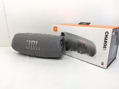 s25g-781k【中古】JBL ジェイビーエル　ポータブルスピーカー　Bluetooth　防水　CHARGE5　グレーのサムネイル