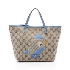 GUCCI グッチ チルドレンズ ズー パパガッロ GGキャンバス トートバッグのサムネイル