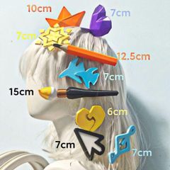 Sky星を紡ぐ子どもたち コスプレ用ヘッドギア ヘアピン ヘアアクセサリー セット 音楽会ノート 白鳥 ヒラタ リュウコツ Sky: Children of the Light