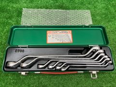 送料無料！【現状品】◇TONE　トネ 2700M 6丁セット ロングめがねレンチセット（45度）◇アクトツール富山店◇Y