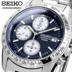 新品 未使用 時計 SEIKO 腕時計 セイコー 国内正規 クォーツ 1/20秒クロノグラフ タキメーター 100M ビジネス カジュアル メンズ SND365P