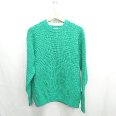 ◇ ⊇ CIAOPANIC TYPY 長袖 ワッフルニット サイズM グリーン レディース メンズ E  【1411210004631】