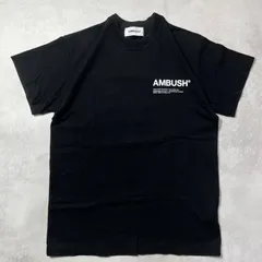 AMBUSH アンブッシュ ブラック Tシャツ 18AW 2サイズ