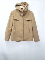 ◇ ⊆ ZARA ザラ ウール 長袖 コート サイズS キャメル系 レディース E  【1507160006730】