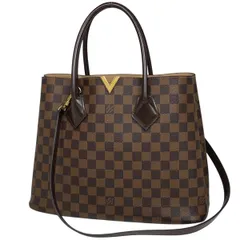 【美品】ルイヴィトン　ダミエ　ケンジントン　トートバッグ　ショルダー　ボストン ルイ・ヴィトン Louis Vuitton ケンジントン 2WAY ショルダーバッグ